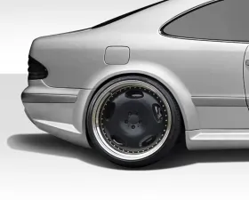 1998-2002 Mercedes CLK W208 Duraflex Black Series Look Wide Body Rear Fender Flares - 2 Piece