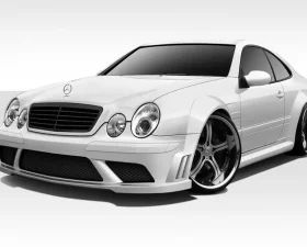 1998-2002 Mercedes CLK W208 Duraflex Black Series Look Wide Body Kit - 8 Piece