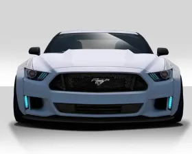 2015-2017 Ford Mustang Duraflex Grid Front Bumper Cover - 1 Piece