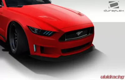 2015-2017 Ford Mustang Duraflex Grid Front Bumper Cover - 1 Piece - 112563