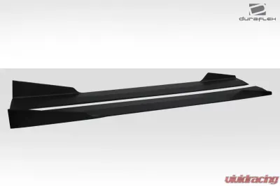 2015-2023 Ford Mustang Duraflex Grid Side Skirts Rocker Panels - 2 Piece - 112565