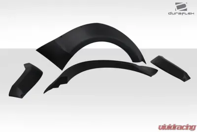 2015-2017 Ford Mustang Duraflex Grid Wide Body Front Fender Flares - 4 Piece - 112566