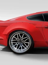 2015-2023 Ford Mustang Duraflex Grid Wide Body Rear Fender Flares - 4 Piece                                     - 112567 - Image 10