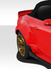 2015-2023 Ford Mustang Duraflex Grid Wide Body Rear Fender Flares - 4 Piece                                     - 112567 - Image 2