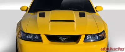 1999-2004 Ford Mustang Duraflex CVX Hood - 1 Piece - 112572