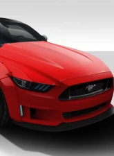 2015-2017 Ford Mustang Duraflex Cowl Hood - 1 Piece                                     - 112580 - Image 3