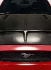 2015-2017 Ford Mustang Carbon Creations GT500 Hood - 1 Piece                                     - 112581 - Image 7