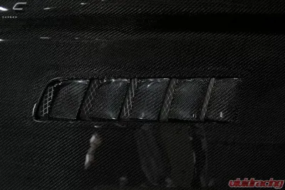 2015-2017 Ford Mustang Carbon Creations GT500 Hood - 1 Piece - 112581