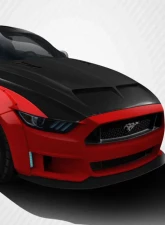 2015-2017 Ford Mustang Carbon Creations GT500 Hood - 1 Piece                                     - 112581 - Image 2