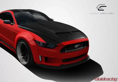 2015-2017 Ford Mustang Carbon Creations GT500 Hood - 1 Piece - 112581