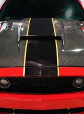 2015-2017 Ford Mustang Carbon Creations CVX Hood - 1 Piece                                     - 112582 - Image 8