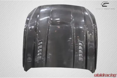 2015-2017 Ford Mustang Carbon Creations CVX Hood - 1 Piece - 112582