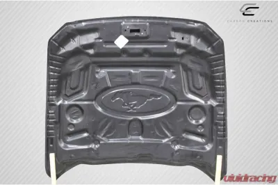 2015-2017 Ford Mustang Carbon Creations CVX Hood - 1 Piece - 112582