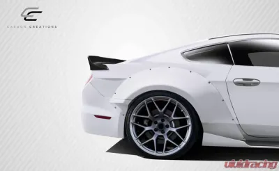 2015-2023 Ford Mustang Coupe Carbon Creations Grid Rear Wing Spoiler - 3 Piece - 112586
