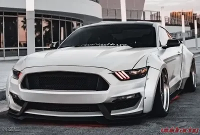 2015-2017 Ford Mustang Duraflex Grid Wide Body Kit - 8 Piece - 112589