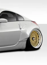 2003-2008 Nissan 350Z Z33 Duraflex 90mm Circuit Rear Fender Flares - 2 Piece                                     - 112592 - Image 2