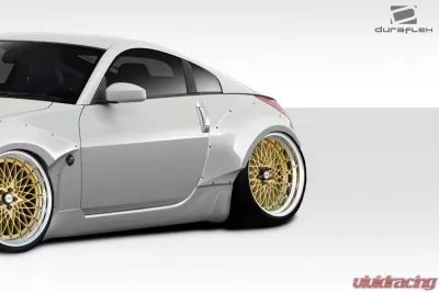 2003-2008 Nissan 350Z Z33 Duraflex 90mm Circuit Rear Fender Flares - 2 Piece - 112592