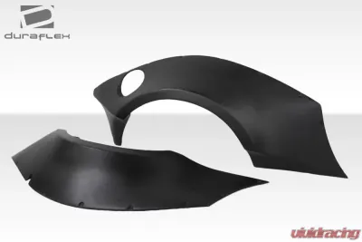 2003-2008 Nissan 350Z Z33 Duraflex 90mm Circuit Rear Fender Flares - 2 Piece - 112592