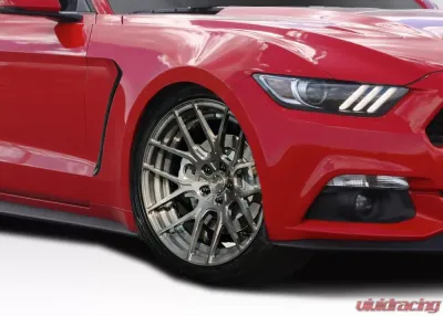 2015-2017 Ford Mustang Duraflex GT350 Look Fenders - 2 Piece - 112595