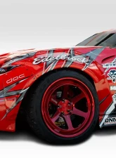 2009-2020 Nissan 370Z Z34 Duraflex 75mm Circuit Front Fender Flares - 2 Piece                                     - 112596 - Image 2