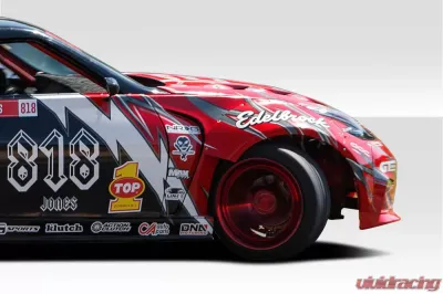 2009-2020 Nissan 370Z Z34 Duraflex 75mm Circuit Front Fender Flares - 2 Piece - 112596