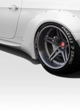 2008-2013 BMW M3 E92 E93 Duraflex Circuit Wide Body Rear Fender Flares - 4 Piece                                     - 112600 - Image 2