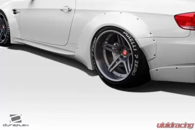 2008-2013 BMW M3 E92 E93 Duraflex Circuit Wide Body Rear Fender Flares - 4 Piece - 112600