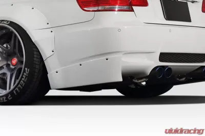 2008-2013 BMW M3 E92 E93 Duraflex Circuit Rear Bumper Extensions - 2 Piece - 112601
