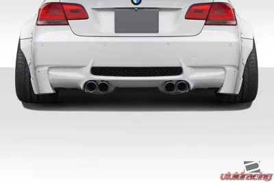 2008-2013 BMW M3 E92 E93 Duraflex Circuit Rear Bumper Extensions - 2 Piece - 112601
