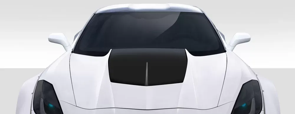 2014-2019 Chevrolet Corvette C7 Duraflex Gran Veloce Hood - 1 Piece - 112607