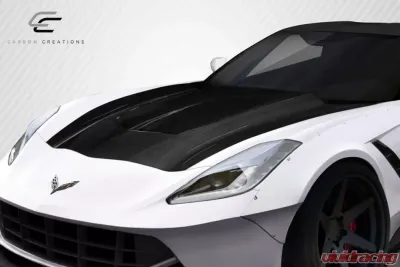 2014-2019 Chevrolet Corvette C7 Carbon Creations Gran Veloce Hood - 1 Piece - 112608