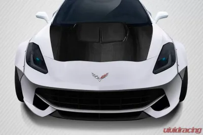 2014-2019 Chevrolet Corvette C7 Carbon Creations Gran Veloce Hood - 1 Piece - 112608