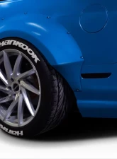 2010-2014 Ford Mustang Duraflex Circuit 75 MM Rear Fender Flares - 2-piece                                     - 112624 - Image 5