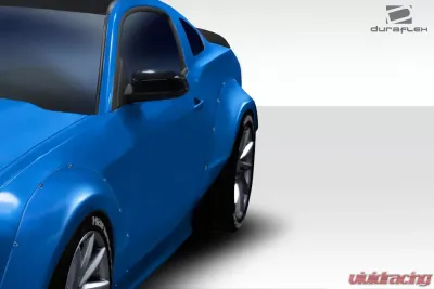 2010-2014 Ford Mustang Duraflex Circuit 75 MM Rear Fender Flares - 2-piece - 112624