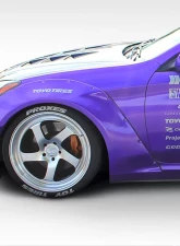 2010-2016 Hyundai Genesis Coupe 2DR Duraflex Circuit 75 MM Front Fender Flares - 2-piece                                     - 112625 - Image 3
