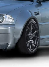 2001-2006 BMW M3 E46 Duraflex Circuit 50mm Front Fender Flares - 2 Piece                                     - 112627 - Image 2