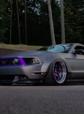 2010-2014 Ford Mustang Duraflex Circuit Wide Body Kit - 4 Piece                                     - 112634 - Image 3