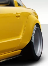 2005-2009 Ford Mustang Duraflex Circuit Wide Body 75MM Rear Fender Flares - 2 Piece                                     - 112636 - Image 2