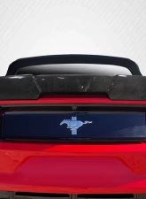 2015-2023 Ford Mustang Convertible Carbon Creations Grid Rear Wing Spoiler - 3 Piece                                     - 112638 - Image 2