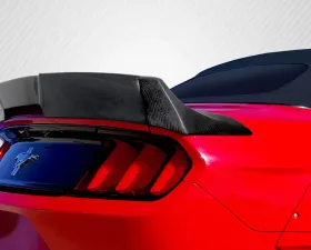 2015-2023 Ford Mustang Convertible Carbon Creations Grid Rear Wing Spoiler - 3 Piece