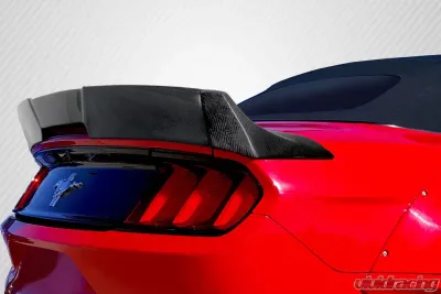 2015-2023 Ford Mustang Convertible Carbon Creations Grid Rear Wing Spoiler - 3 Piece - 112638