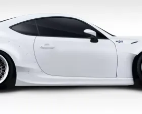 2013-2020 Scion FR-S Toyota 86 Subaru BRZ Duraflex GT500 V2 Side Skirt Rocker Panels - 2 Piece