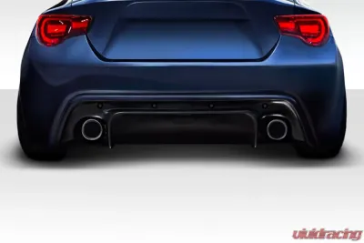 2013-2020 Scion FR-S Toyota 86 Subaru BRZ Duraflex GT500 V2 Rear Diffuser - 1 Piece - 112643