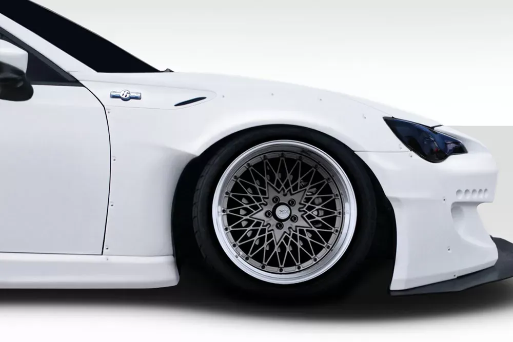 2013-2020 Scion FR-S Toyota 86 Subaru BRZ Duraflex GT500 V2 Front Fender Flares - 4 Piece - 112644