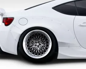 2013-2020 Scion FR-S Toyota 86 Subaru BRZ Duraflex GT500 V2 Rear Fender Flares - 4 Piece