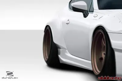 2013-2020 Scion FR-S Toyota 86 Subaru BRZ Duraflex GT500 V2 Rear Fender Flares - 4 Piece - 112645