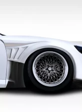 2013-2020 Scion FR-S Duraflex VR-S Wide Body Front Fenders - 4 Piece                                     - 112648 - Image 7