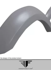 2014-2018 BMW X5 F15 Urethane AF-1 Wide Body Front Fender Flares ( PUR-RIM ) - 2 Piece (S)                                     - 112661 - Image 3