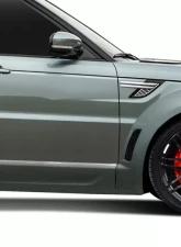 2014-2022 Land Rover Range Rover Sport Urethane AF-2 Wide Body Front Door Caps ( PUR-RIM ) - 2 Piece (S)                                     - 112681 - Image 6