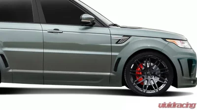 2014-2022 Land Rover Range Rover Sport Urethane AF-2 Wide Body Front Door Caps ( PUR-RIM ) - 2 Piece (S) - 112681